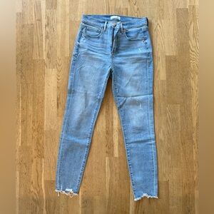 LOFT high waist skinny jean